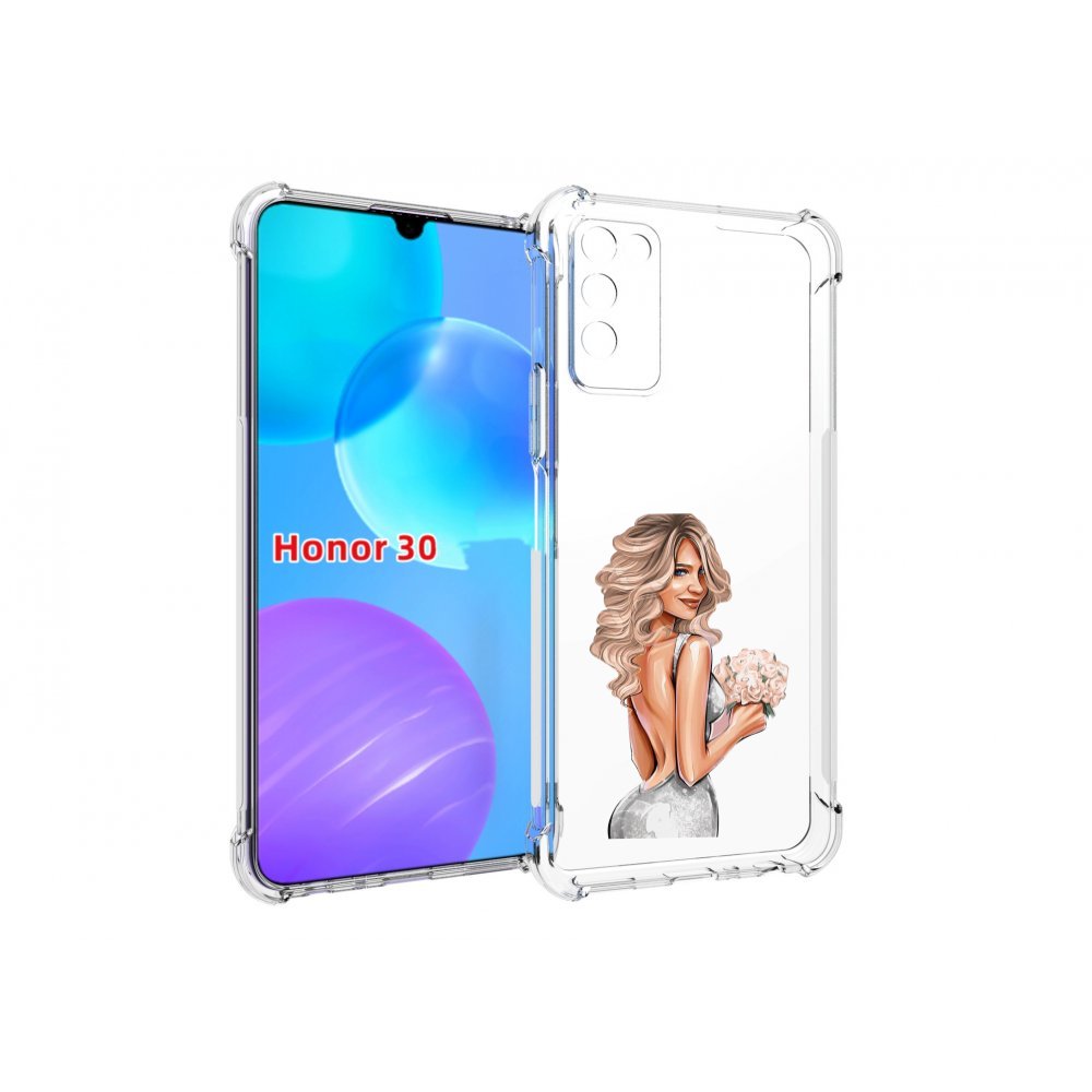 

Чехол MyPads Роскошное-платье женский для Huawei Honor 30 Lite, Tocco