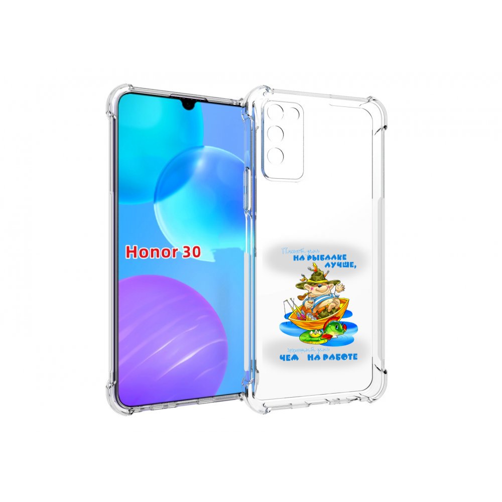 

Чехол MyPads Рыбалка для Huawei Honor 30 Lite, Tocco