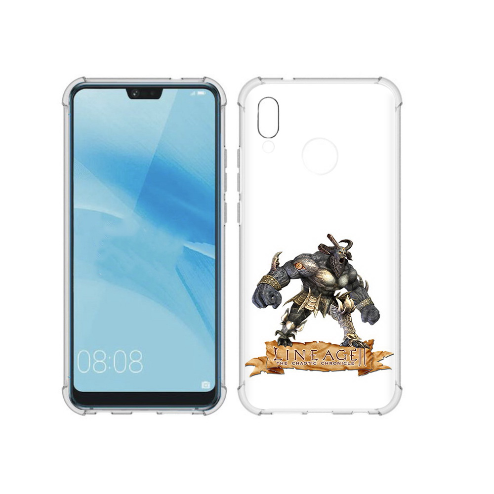 

Чехол MyPads Tocco для Huawei P20 Lite Байлор (PT130405.51.28), Прозрачный, Tocco