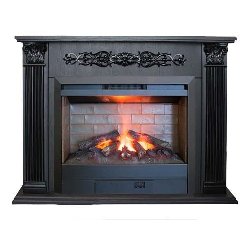 

Электрокамин RealFlame Milton 25,5/26 DN с очагом 3D Helios 26