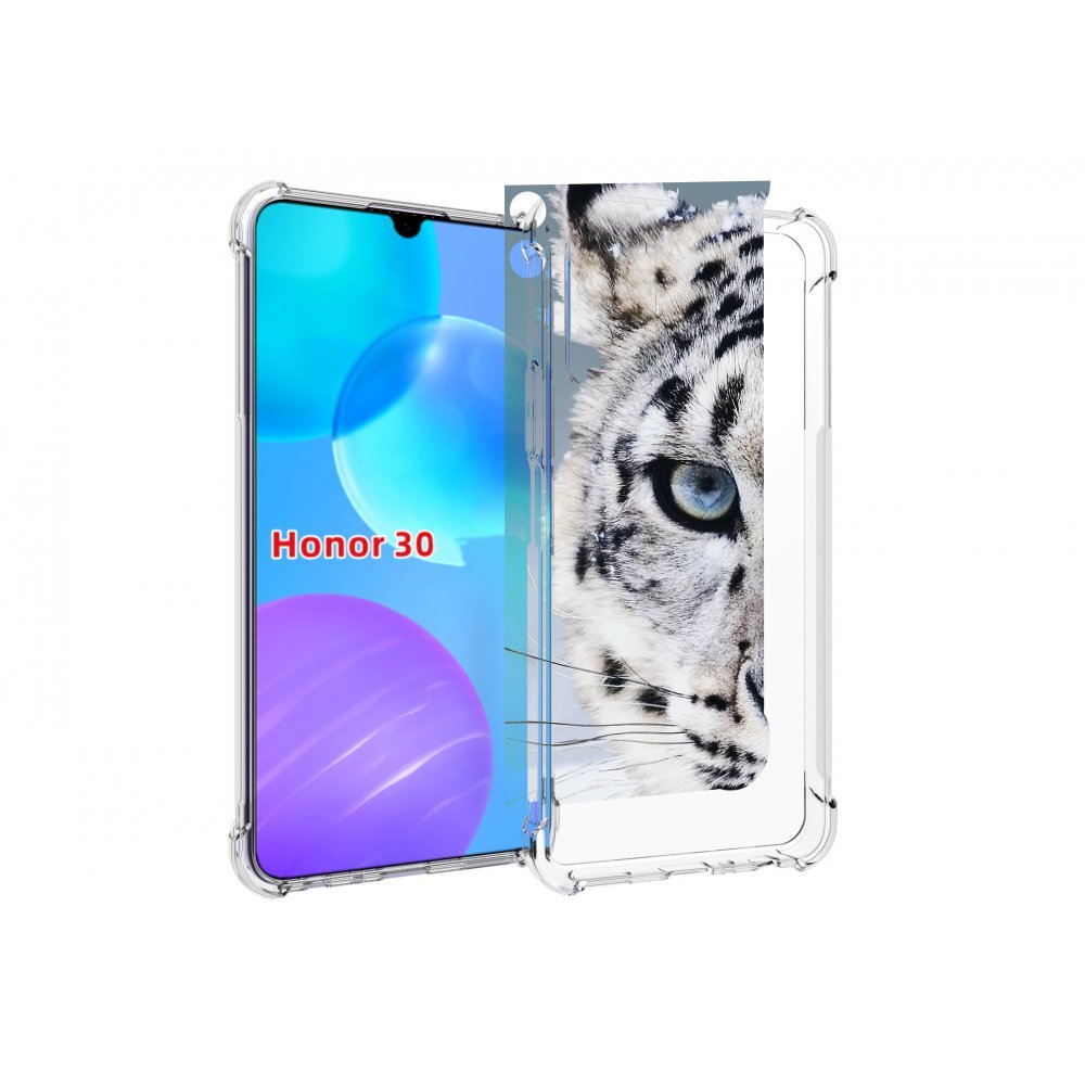 

Чехол MyPads Снежный-барс для Huawei Honor 30 Lite, Tocco