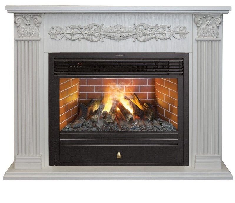 

Электрокамин RealFlame Milton 25,5/26 WT с очагом 3D Novara 26