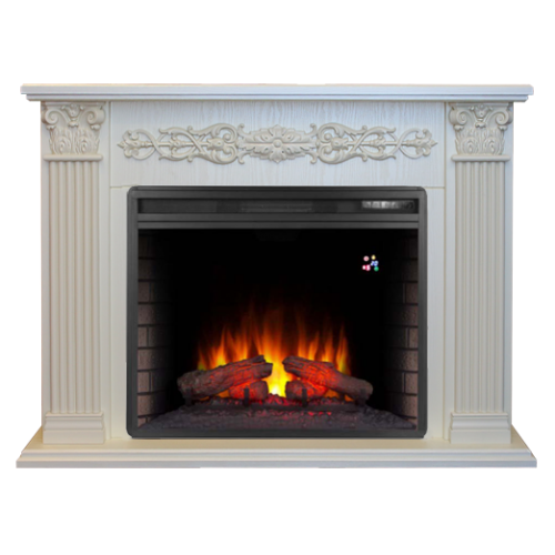 

Электрокамин RealFlame Milton 25,5/26 WT с очагом Epsilon 26 S IR