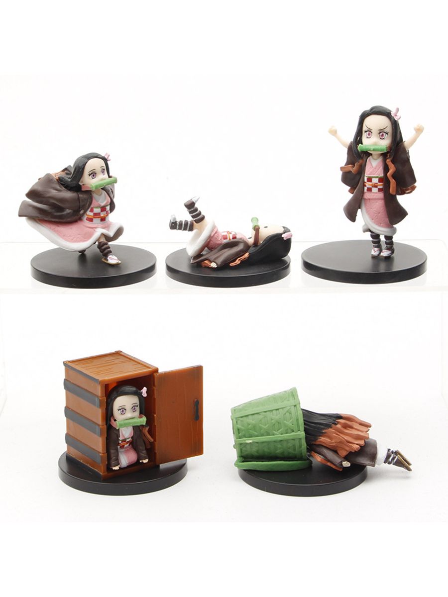 

Набор фигурок NoBrand Demon Slayer: Kimetsu no Yaiba: Tanjiro; Zenitsu; Nezuko