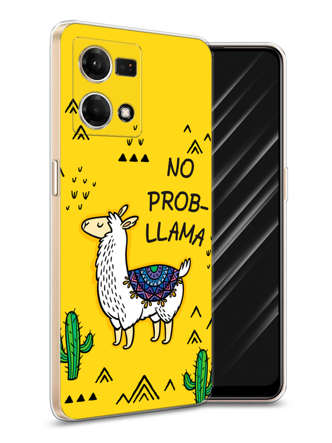 

Чехол Awog на Oppo Reno 7 4G/8 4G "Бирюзовое небо", Разноцветный