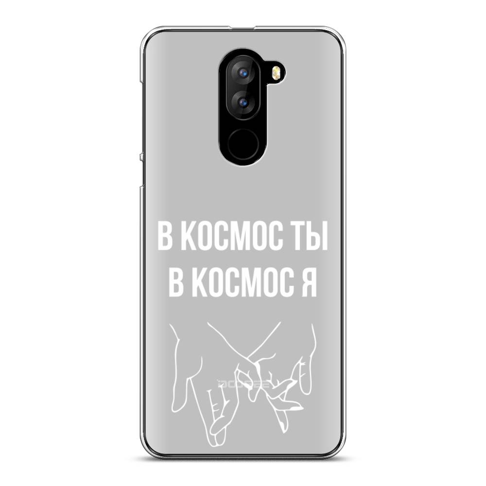 фото Чехол awog на doogee x60l / дуги x60l "в космос ты в космос я"