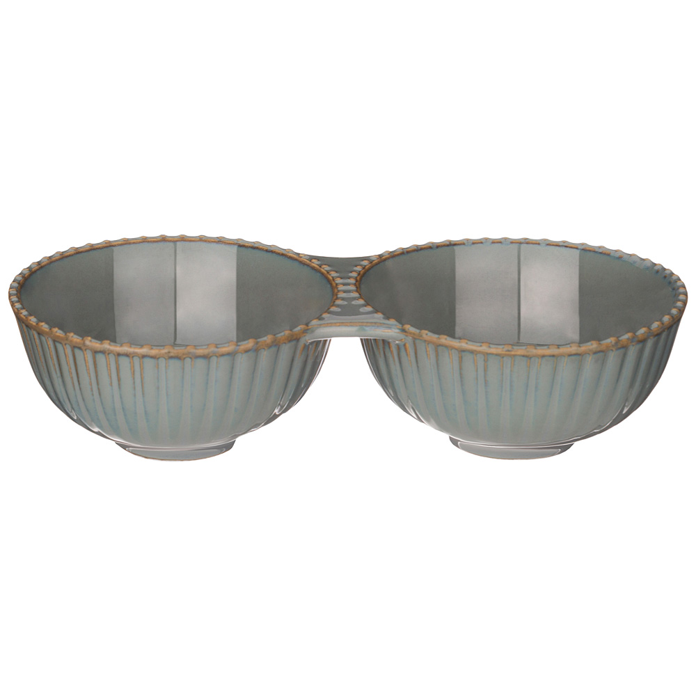 

Набор из 4 штук Менажница 2 секции Bronco Soul Kitchen 16х8х4см 70мл синий 189-355_