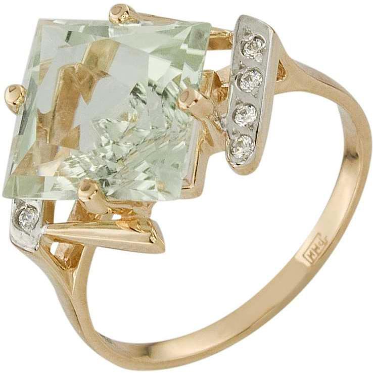 

Кольцо из красного золота с аметистом р. 18.5 ALORIS 721АзКц, 721АзКц