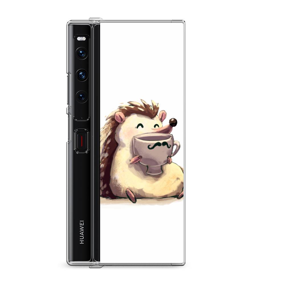 

Силиконовый чехол "Еж кофеман" на Huawei Mate Xs 2 / Хуавеи Мате Xs 2