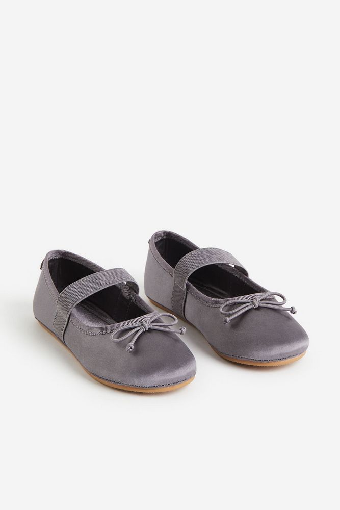 

Балетки детские H&M 1200488, Темно-серый, 33, 1200488