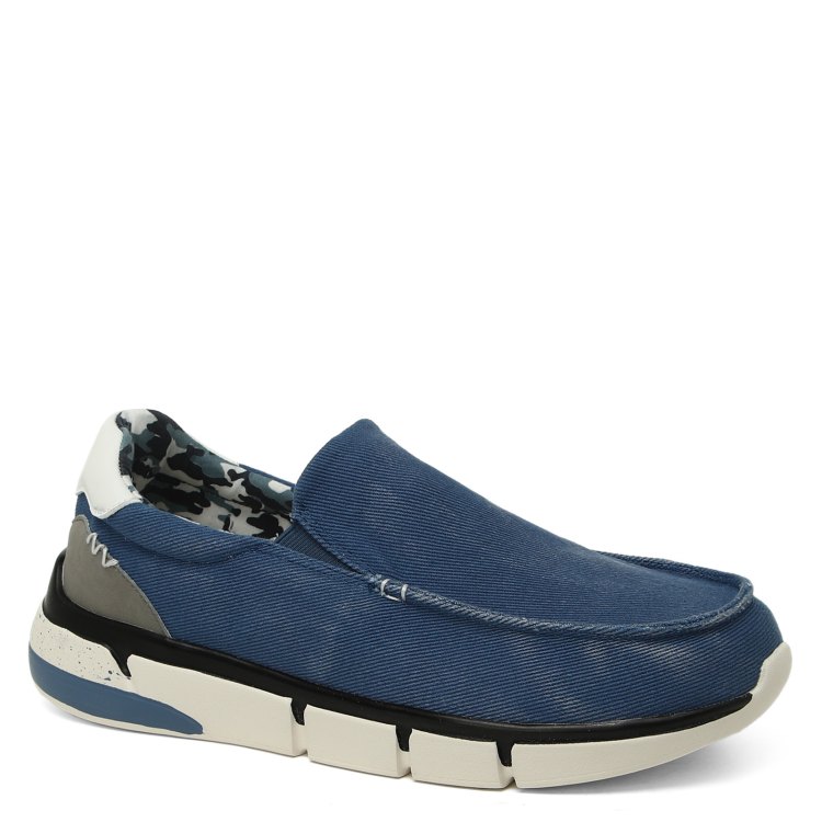 

Слипоны мужские Tendance MGP30 синие 43 EU, Синий, MGP30