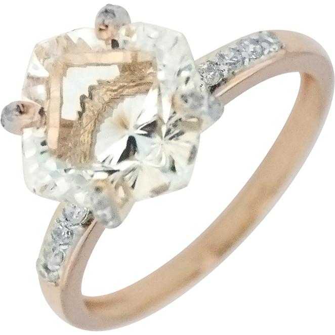 

Кольцо из красного золота с хрусталем р. 19 ALORIS 1915ГхКц, 1915ГхКц