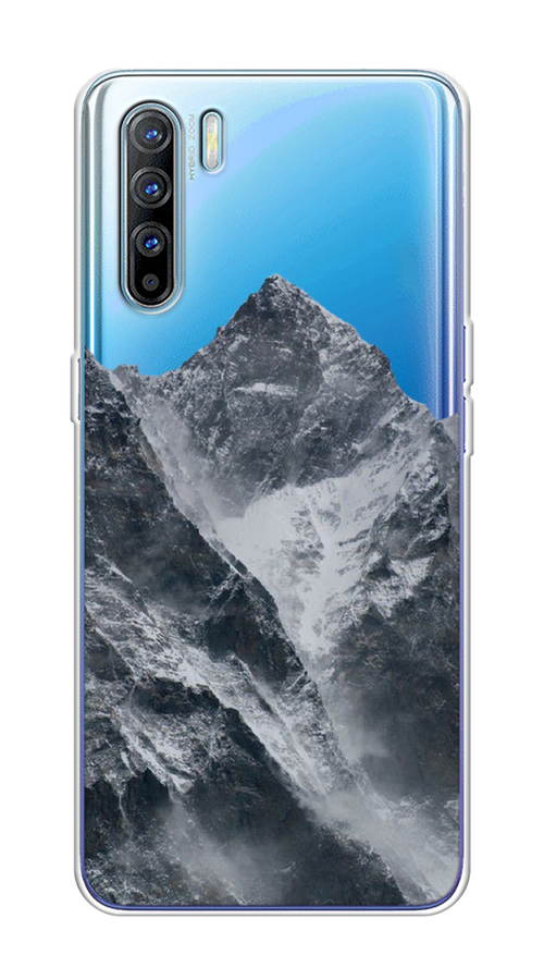 

Чехол на Oppo A91/Reno 3 "Горы арт 4", Серый;бежевый, 252450-1