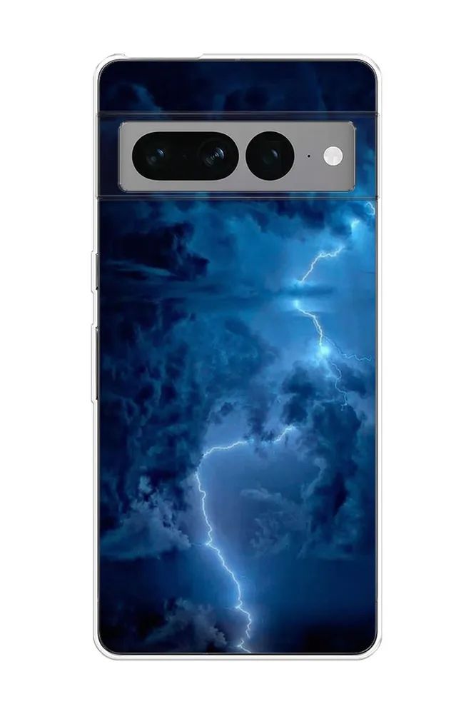 

Чехол Awog на Google Pixel 7 Pro "Молния", Разноцветный