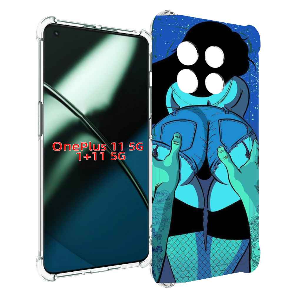 

Чехол MyPads любитель потрогать для OnePlus 11, Прозрачный, Tocco