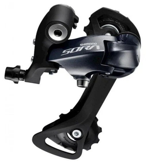 

Переключатель задний Shimano Sora RD-R3000 Rear Derailleur/9-Speed SS-Корот. лапка/До 32T, Черный