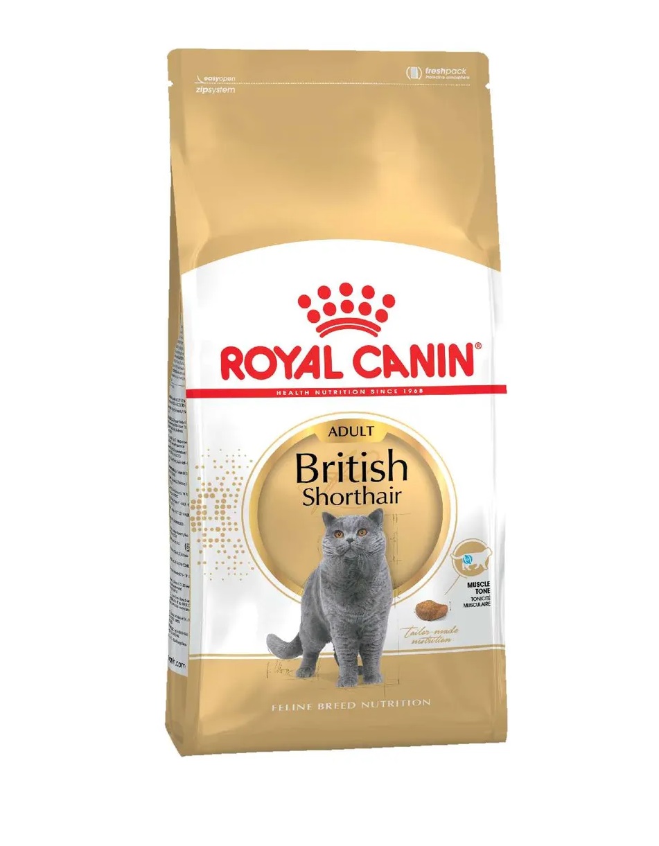Сухой корм для кошек Royal Canin British Shorthair с домашней птицей, 2кг