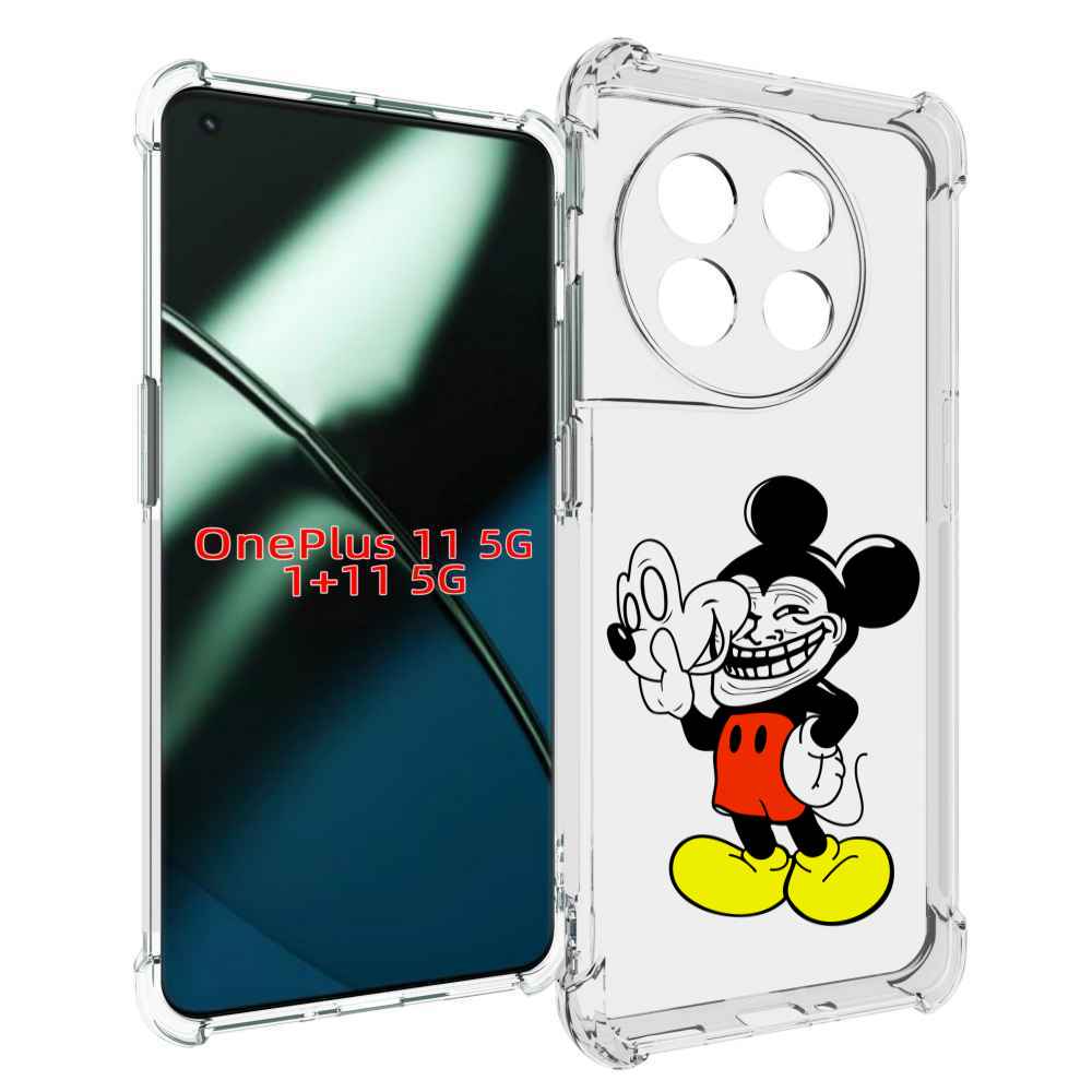 

Чехол MyPads микки-маус-троллер для OnePlus 11, Прозрачный, Tocco