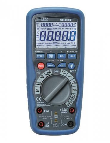 фото Профессиональный мультиметр cem-instruments dt-9939 usb интерфейс