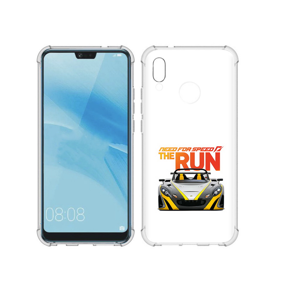 

Чехол MyPads Tocco для Huawei P20 Lite гонка (PT130405.51.295), Прозрачный, Tocco