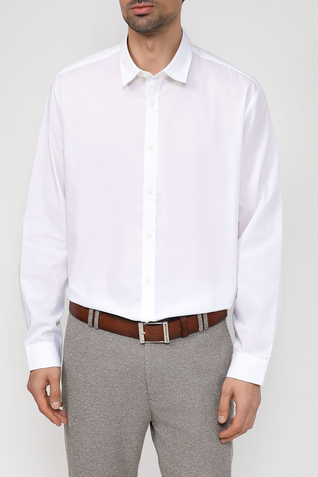 

Рубашка мужская Esprit Casual 992EO2F301 белая 2XL, Белый, 992EO2F301
