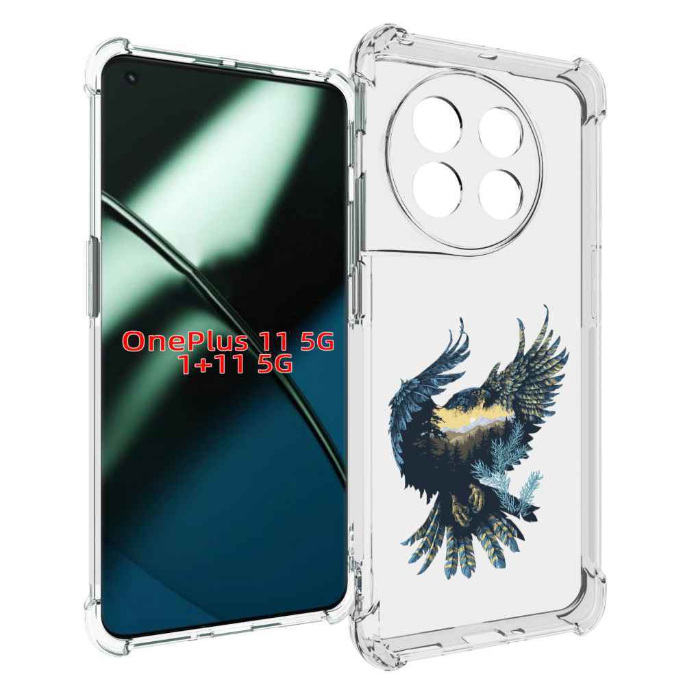 

Чехол MyPads мирок в соколе для OnePlus 11, Прозрачный, Tocco