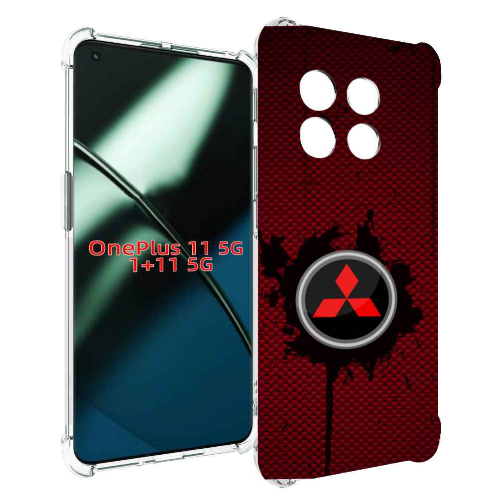 

Чехол MyPads мицубиси mitsubishi 2 для OnePlus 11, Прозрачный, Tocco