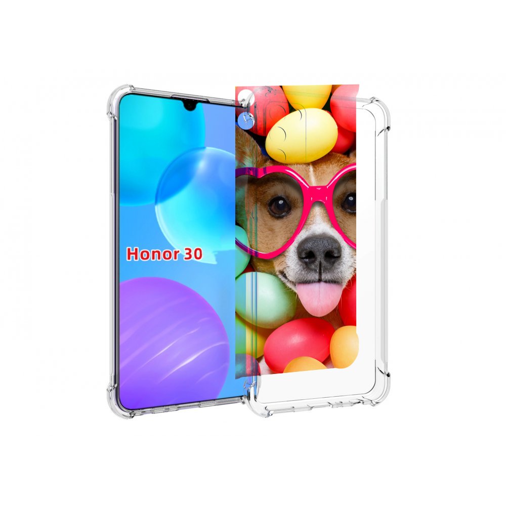 

Чехол MyPads Собака-в-яйцах для Huawei Honor 30 Lite, Tocco