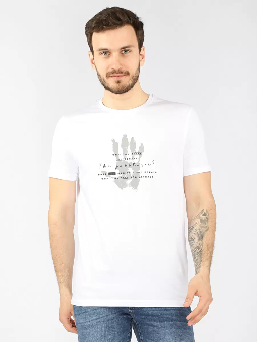 

Футболка мужская A passion play 221TR(BC-0009)-0301 белая 2XL, 221TR(BC-0009)-0301