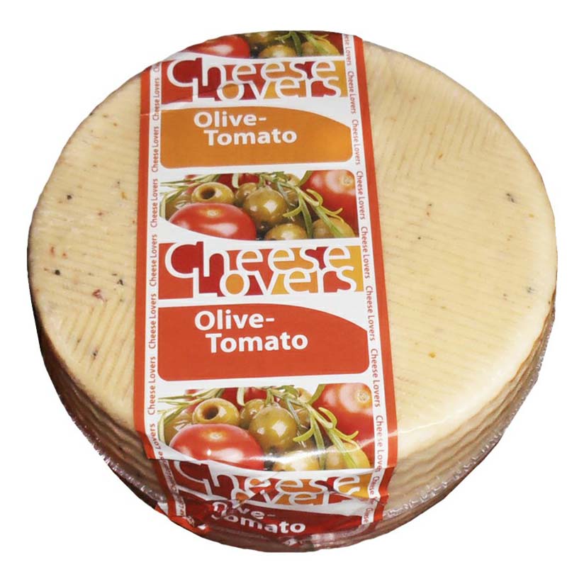 

Сыр Cheese Lovers С оливками и томатами 50%