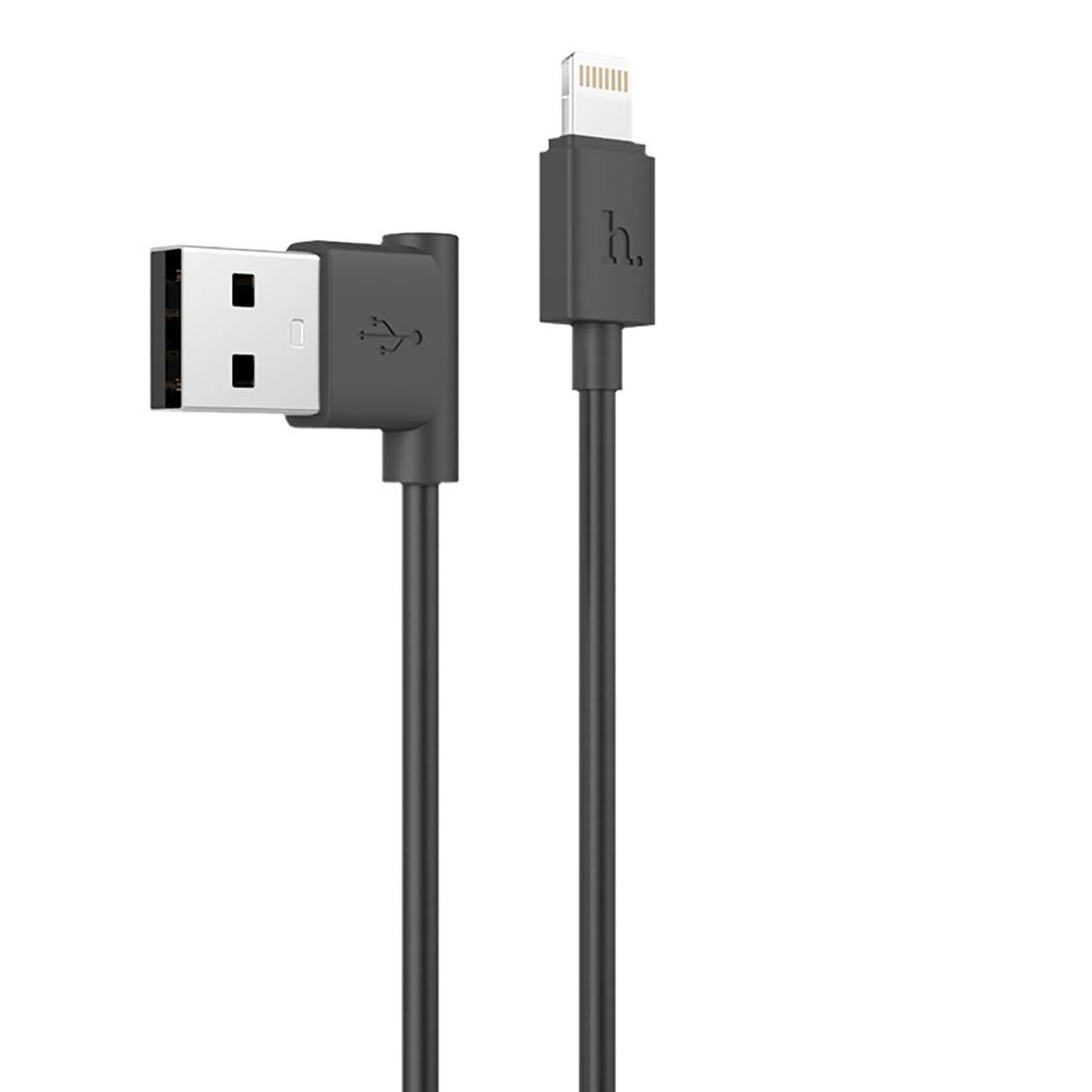 фото Кабель hoco ra4, usb 8-pin black (ут000022077)