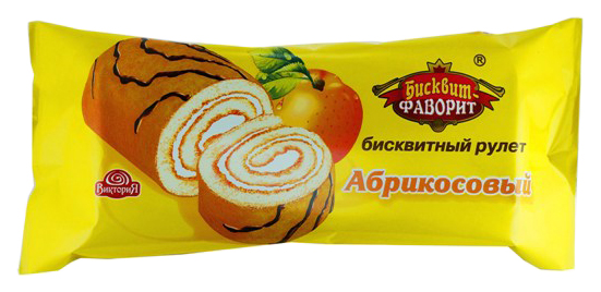 

Рулет Бисквитфаворит абрикосовый 150 г
