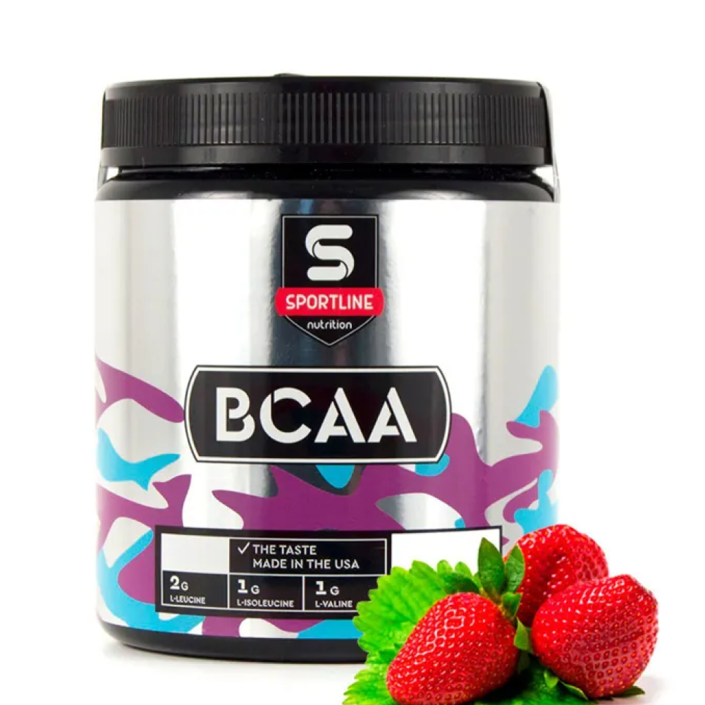 SportLine BCAA 2:1:1 450 г, клубника