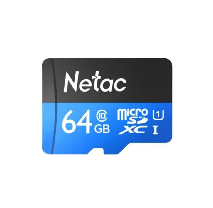 Карта памяти Netac P500 microSDXC 64GB (NT02P500STN-064G-R)