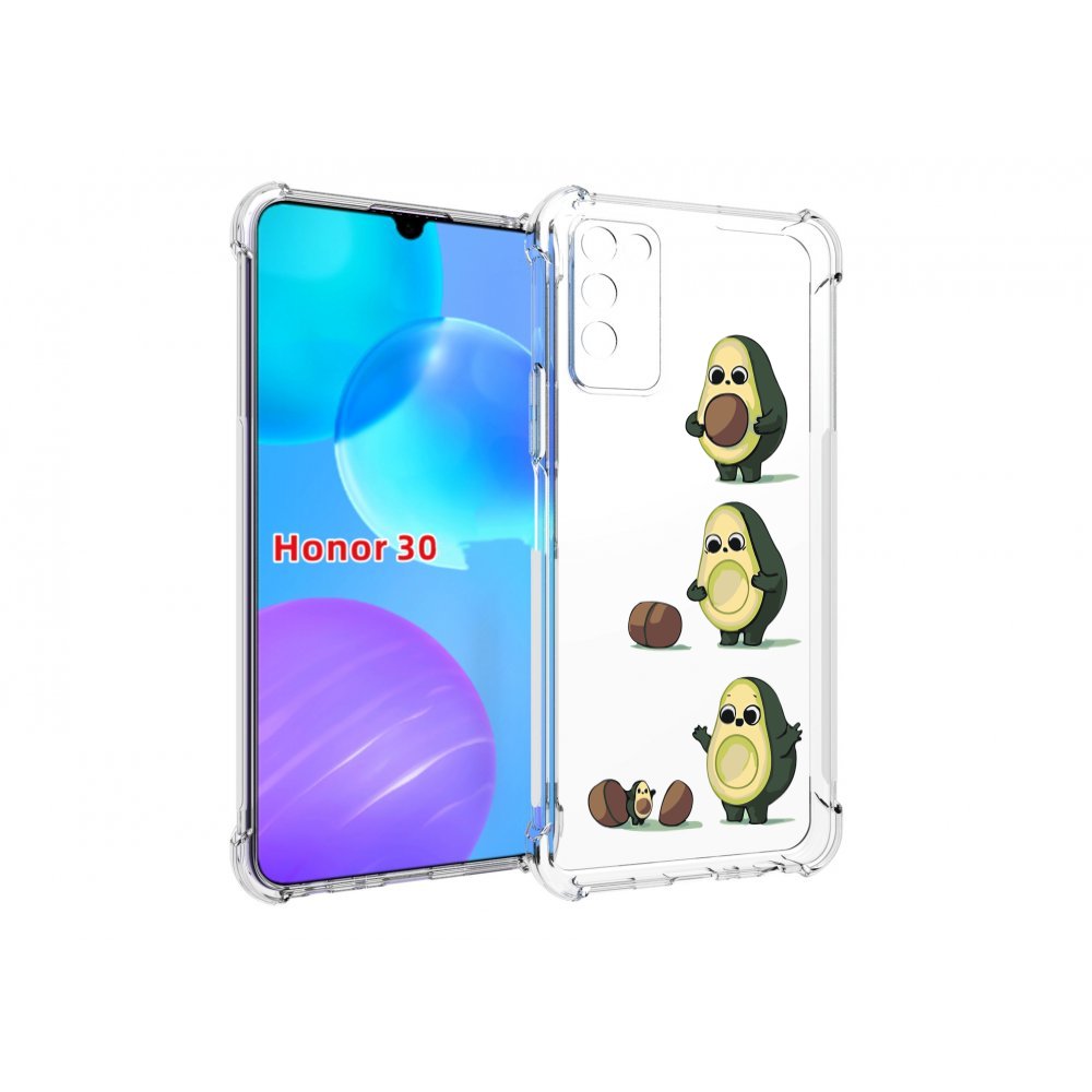 

Чехол MyPads авокадо-с-малышом для Huawei Honor 30 Lite, Tocco