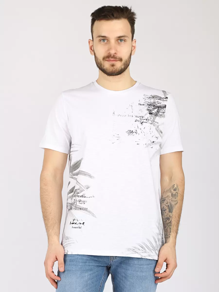 

Футболка мужская A passion play 221TR(XT-0027)-0301 белая 2XL, Белый, RT000000596