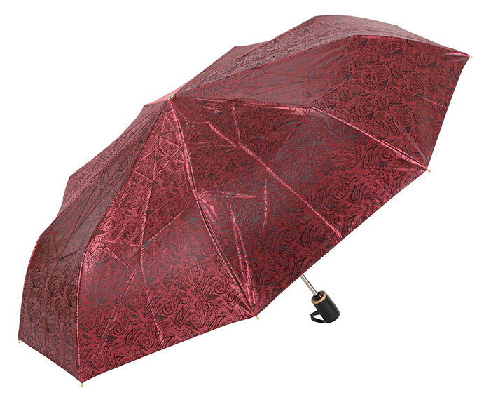 Зонт складной женский автоматический Sponsa 3019-SCJ бордовый