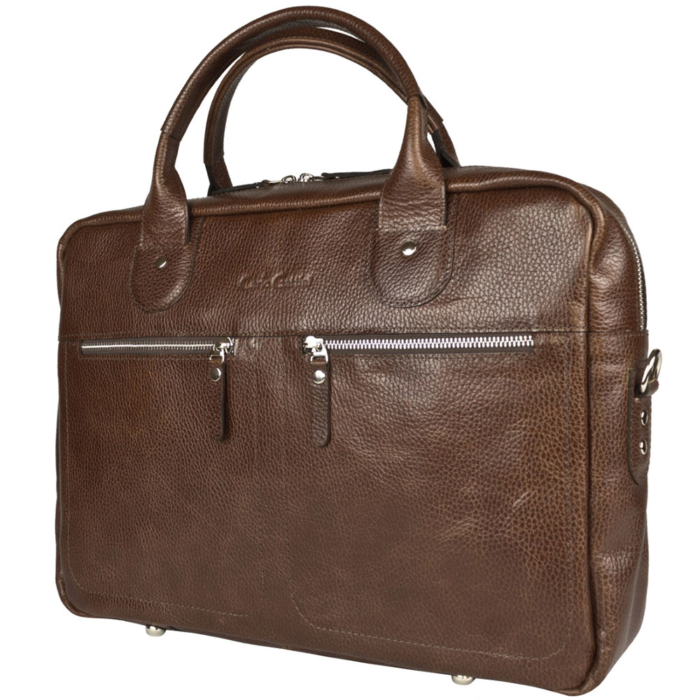 

Сумка мужская Carlo Gattini Fratello, dark terracotta, Fratello
