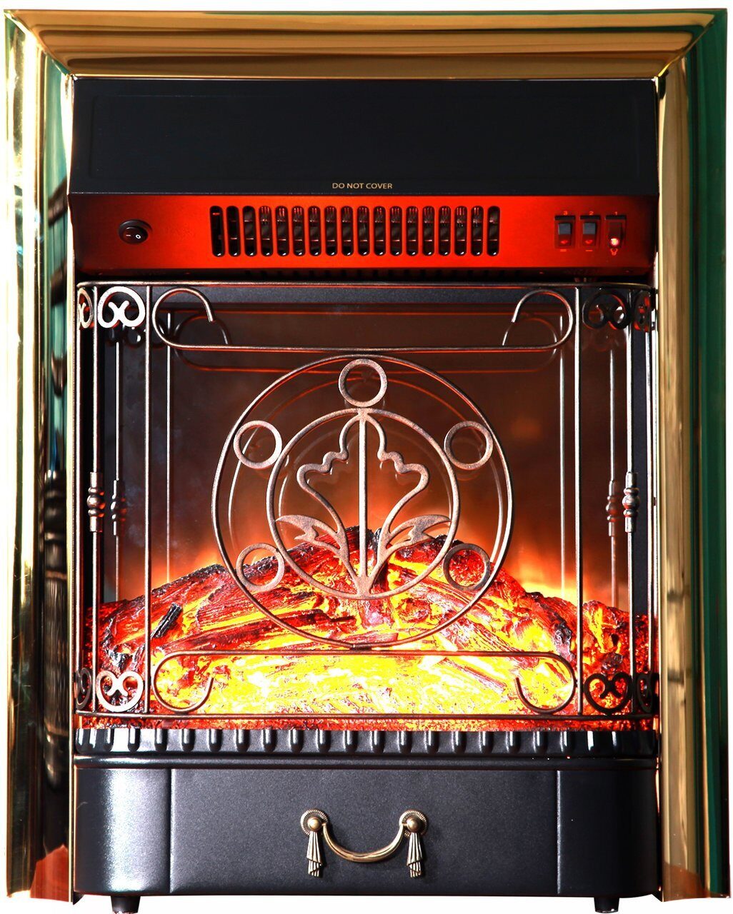 Электроочаг Inter Flame Majestic GLS Brass