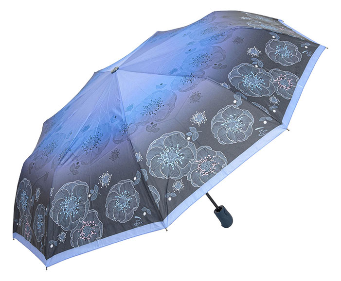 фото Зонт женский rain lucky 712-lap синий