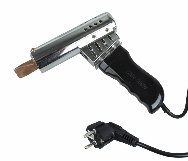 Паяльник-пистолет ПП, керам. нагреватель, 500 Вт, 230 В, карболитовая ручка REXANT