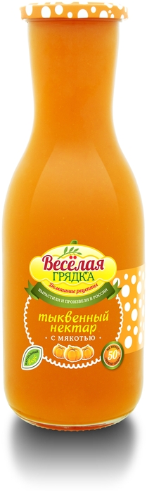 

Нектар Веселая Грядка тыквенный с мякотью 1 л