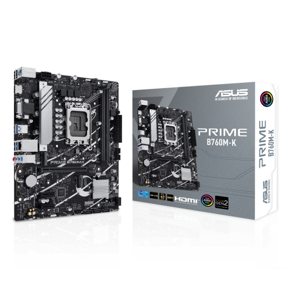 

Материнская плата ASUS PRIME B760M-K (90MB1FI0-M0EAY0), PRIME B760M-K