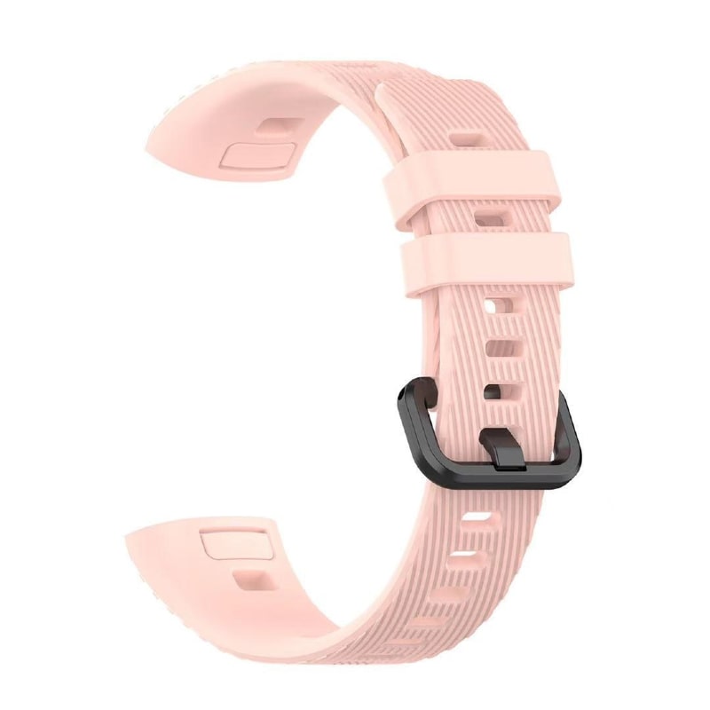 

Силиконовый ремешок для Huawei Band 3 Pro / Band 4 Pro (TER-B29S), розовый, TER-B29S