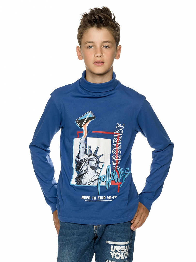 

Джемпер для мальчика Pelican BFJS4194/1/Синий(41) р.116 рост110-116, BFJS4194/1