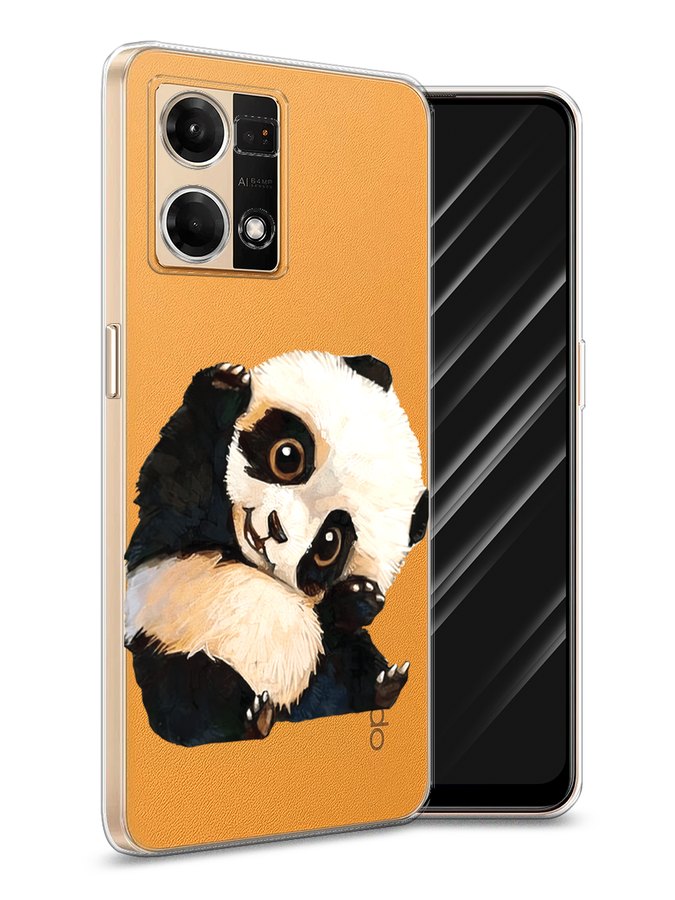 

Чехол Awog на Oppo Reno 7 4G/8 4G "Светлый мрамор", Белый;серый