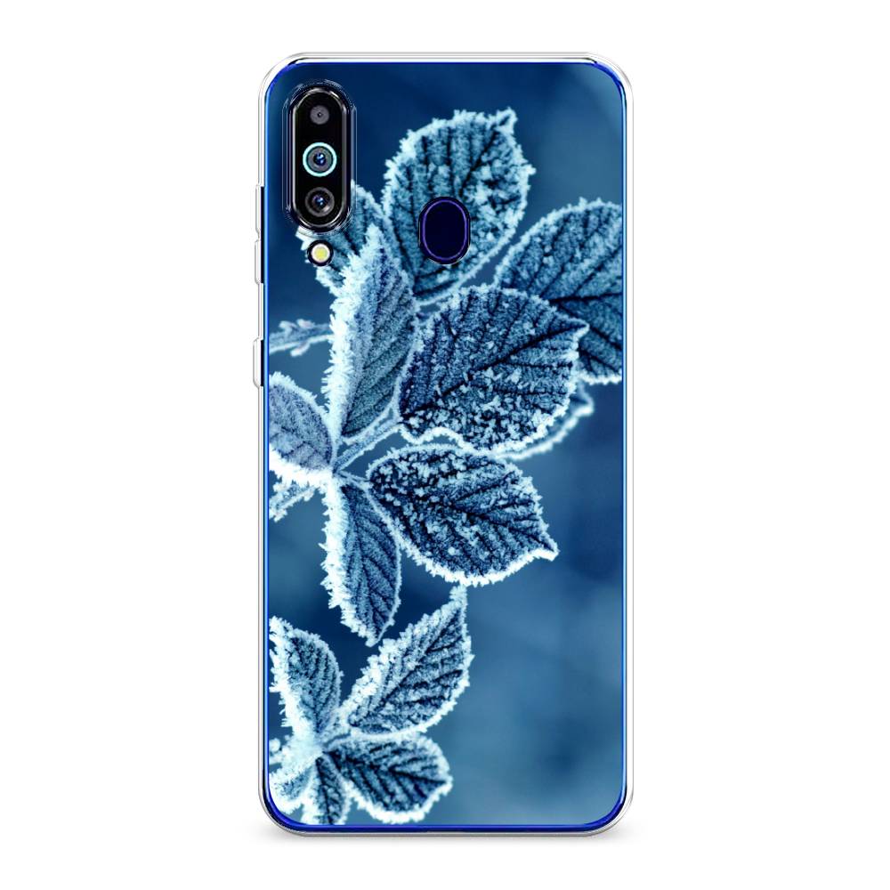 

Чехол на Samsung Galaxy M40 "Зима 6", Голубой;белый, 28750-2