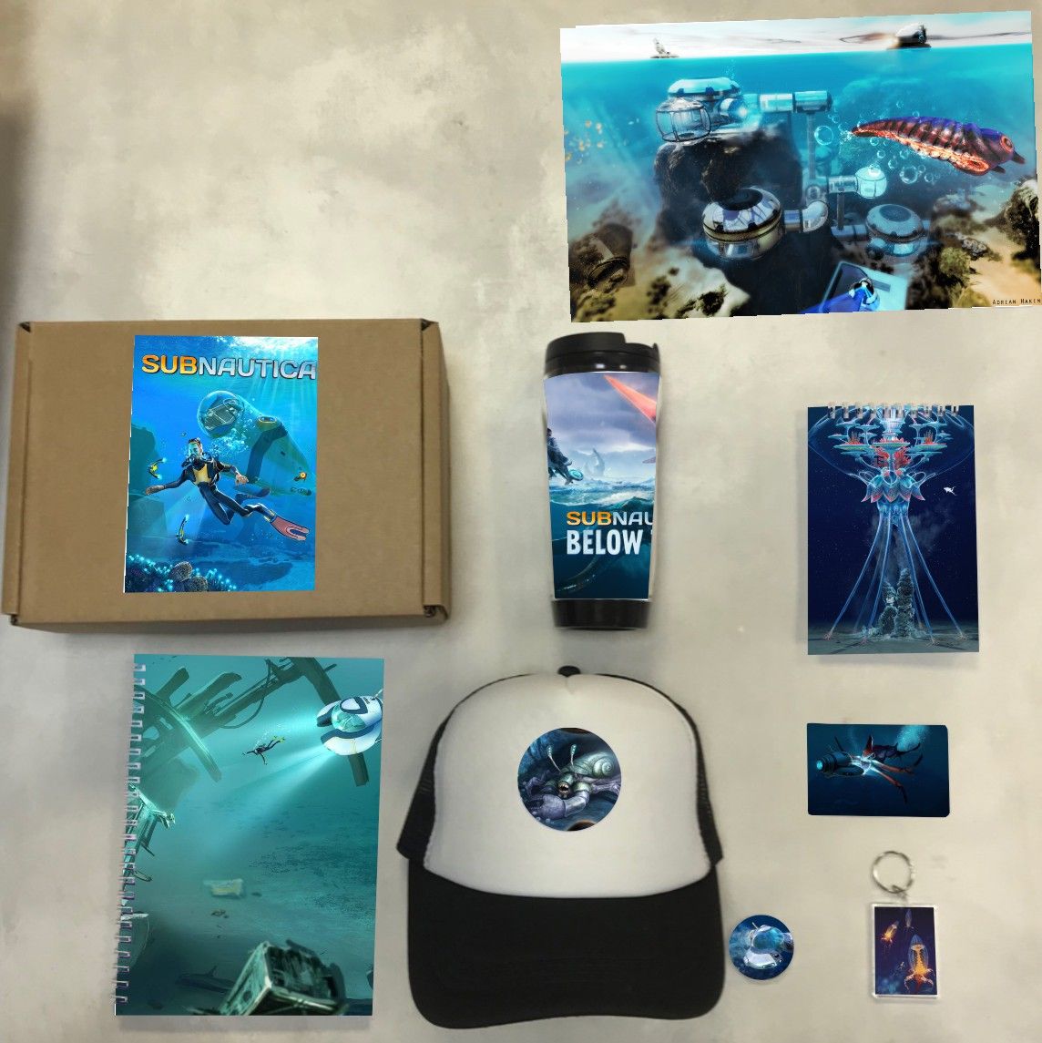 

Бокс с подарком Mewni-Shop Subnautica, Сабнатика - 0008, 080523-8, 8 предметов