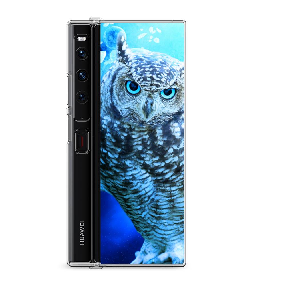 

Силиконовый чехол "Сова арт 7" на Huawei Mate Xs 2 / Хуавеи Мате Xs 2