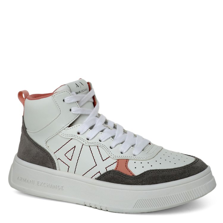 

Кеды женские Armani Exchange XDZ024 белые 38 EU, Белый, XDZ024
